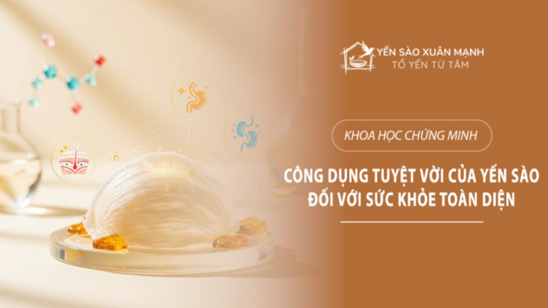 Yến sào hỗ trợ ho